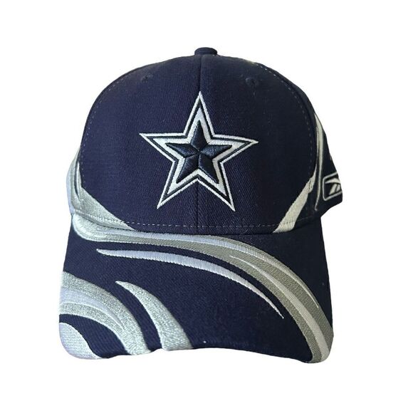 Vintage Dallas Cowboys Hat Cap Mens Fitted OSFA Reebok DFW NFL NWOT - Picture 1 of 6